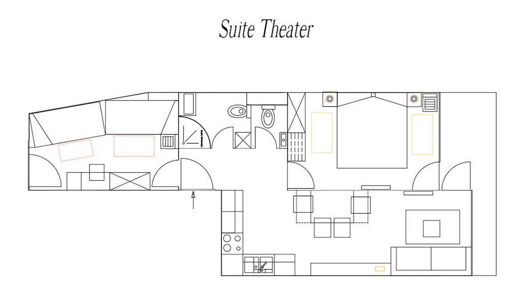 Apartment Suite Theater Split Chambre photo